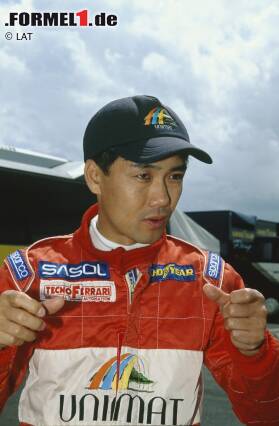 Foto zur News: Taki Inoue bezeichnet sich selbst als den schlechstesten Formel-1-Piloten der Geschichte.