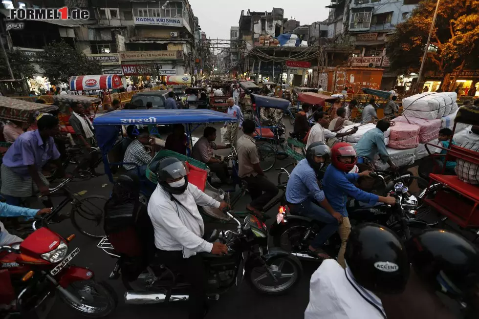 Foto zur News: Atmosphäre in Neu-Delhi