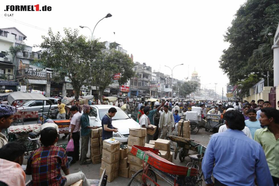 Foto zur News: Atmosphäre in Neu-Delhi