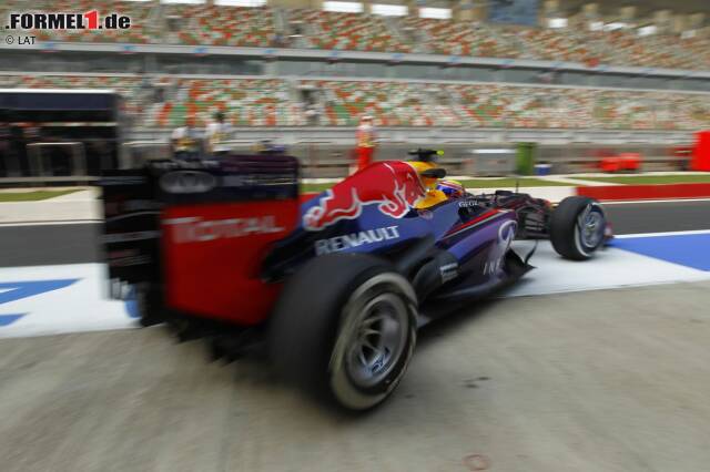 Foto zur News: Platz zwei ging - wie schon am Vormittag - an Vettels Red-Bull-Teamkollege Mark Webber