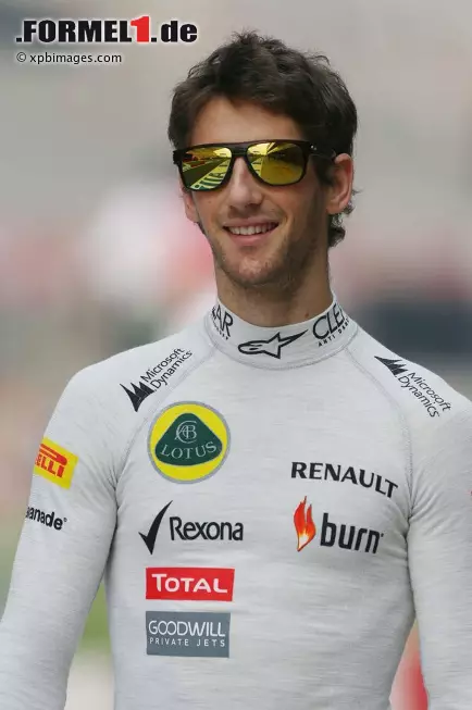 Foto zur News: Romain Grosjean (Lotus)