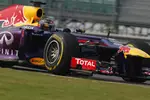 Foto zur News: Sebastian Vettel (Red Bull) am Samstagmorgen in Noida