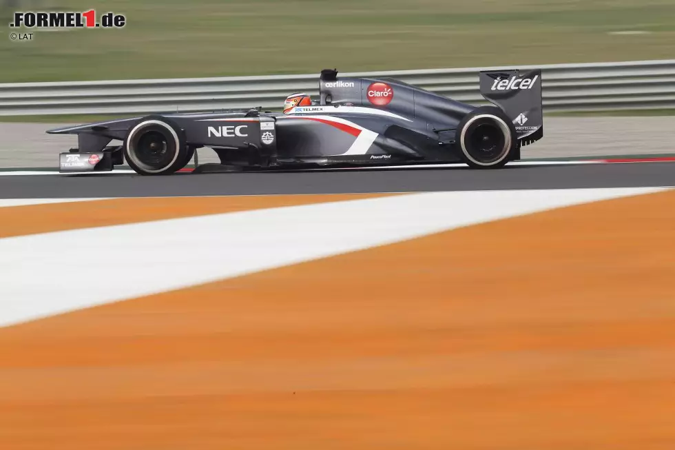 Nico Hülkenberg war im Qualifying einmal mehr stark unterwegs. Der Sauber-Fahrer kam mit 1,215 Sekunden Rückstand auf den siebten Platz. Foto zur News: Nico Hülkenberg war im Qualifying einmal mehr stark unterwegs. Der Sauber-Fahrer kam mit 1,215 Sekunden Rückstand auf den siebten Platz.