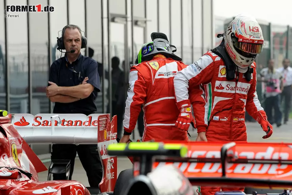 Foto zur News: Felipe Massa und Fernando Alonso (Ferrari)