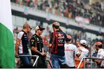 Foto zur News: Valtteri Bottas (Williams), Sebastian Vettel (Red Bull) und Kimi Räikkönen (Lotus)