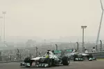 Foto zur News: Nico Rosberg (Mercedes) und Lewis Hamilton (Mercedes)