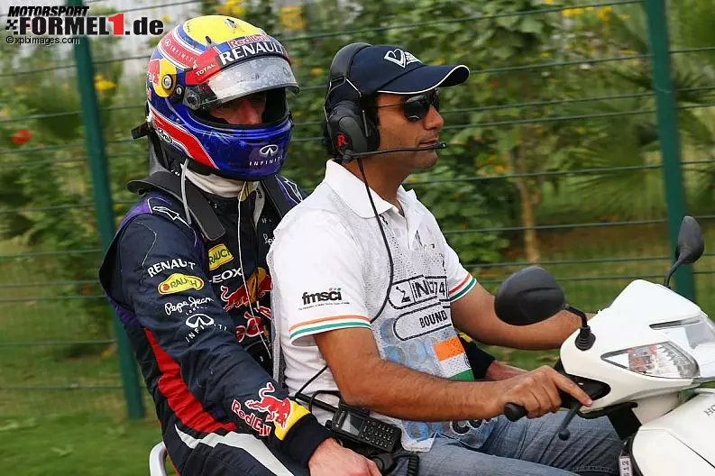 Foto zur News: Zurück an die Boxen ging es mit deutlich weniger PS. Doch Webber nahm es gelassen hin: &amp;quot;Ich hätte nichts anders machen können.&amp;quot;