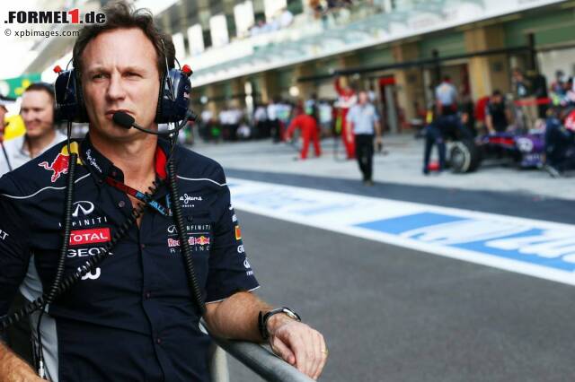 Foto zur News: Christian Horner ist der Chef im Ring des Red-Bull-Formel-1-Projekts.