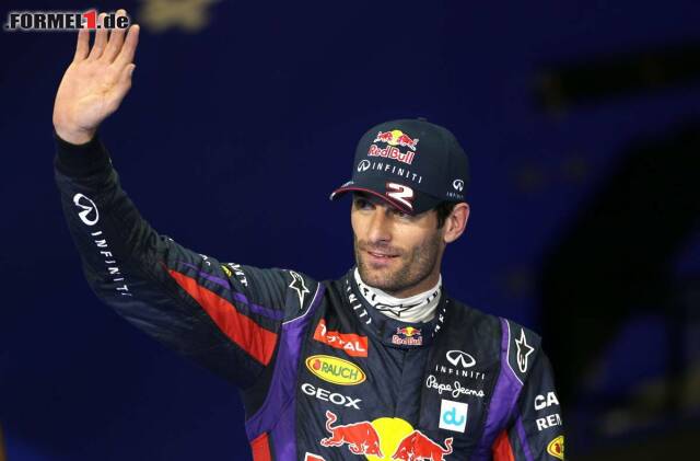 Foto zur News: Bei seinem drittletzten Formel-1-Grand-Prix hat Mark Webber am Sonntag freie Bahn nach vorne.