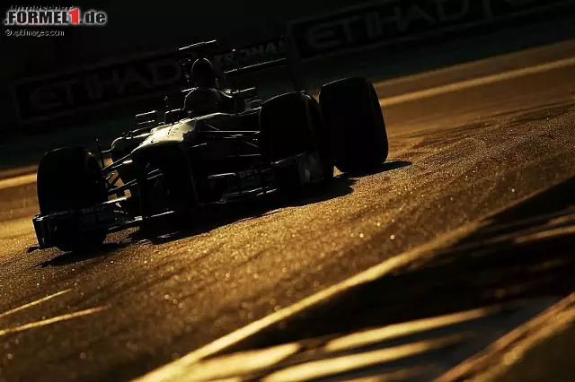Sein Auto schien einmal mehr nicht die nötige Traktion zu haben, um mit der Spitze und Rosberg mitzuhalten. Foto zur News: Sein Auto schien einmal mehr nicht die nötige Traktion zu haben, um mit der Spitze und Rosberg mitzuhalten.