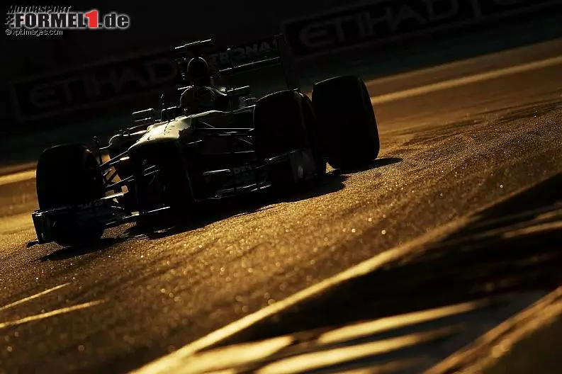 Foto zur News: Sein Auto schien einmal mehr nicht die nötige Traktion zu haben, um mit der Spitze und Rosberg mitzuhalten.