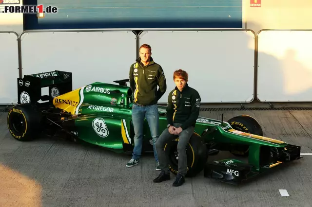 Foto zur News: Caterham trennt sich jedoch nicht nur vom Niederländer - auch Teamkollege Charles Pic muss gehen.