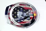 Foto zur News: Der Helm von Sebastian Vettel (Red Bull)