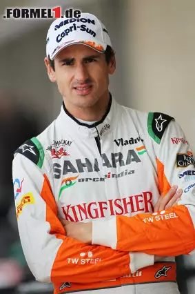 Pech hatte Adrian Sutil, der bereits in der ersten Runde nach einer Kollision mit Maldonado ausschied. Foto zur News: Pech hatte Adrian Sutil, der bereits in der ersten Runde nach einer Kollision mit Maldonado ausschied.