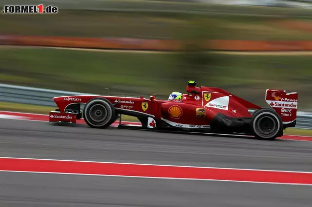 Von Startplatz 14 kam Felipe Massa im Ferrari nur auf Rang 13 - keine Punkte für den Paulista! Foto zur News: Von Startplatz 14 kam Felipe Massa im Ferrari nur auf Rang 13 - keine Punkte für den Paulista!