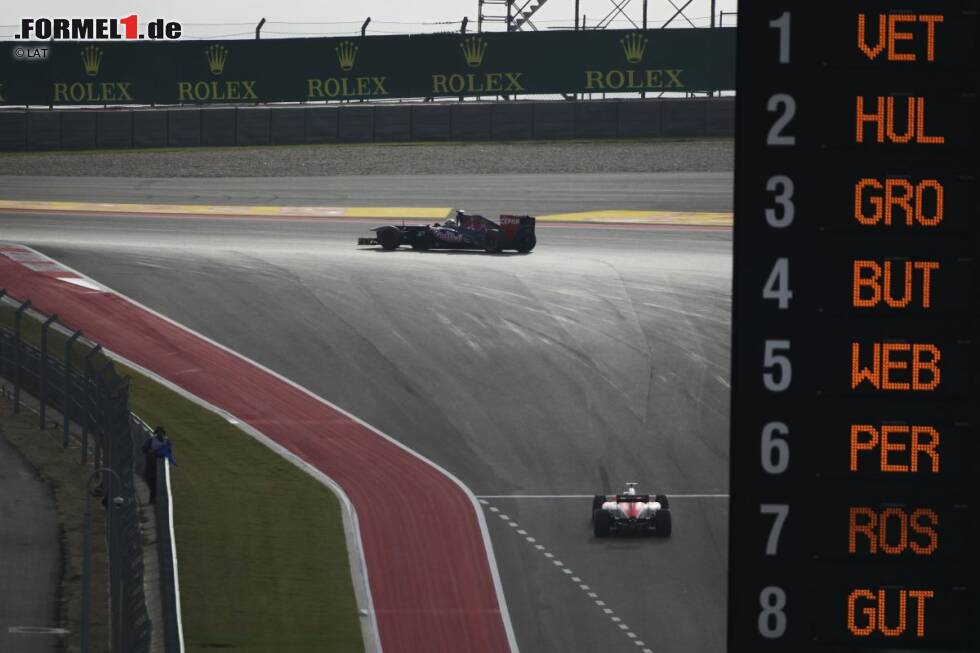 Foto zur News: Jean-Eric Vergne (Toro Rosso) und Max Chilton (Marussia)