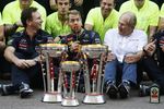 Foto zur News: Christian Horner und Sebastian Vettel (Red Bull)