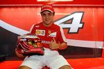 Foto zur News: Spezialhelm von Felipe Massa (Ferrari)