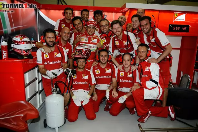 Für Felipe Massa gab es zumindest im Qualifying an seinem letzten Wochenende in Rot nichts zu jubeln: Rang neun mit 1,630 Sekunden Rückstand. Foto zur News: Für Felipe Massa gab es zumindest im Qualifying an seinem letzten Wochenende in Rot nichts zu jubeln: Rang neun mit 1,630 Sekunden Rückstand.