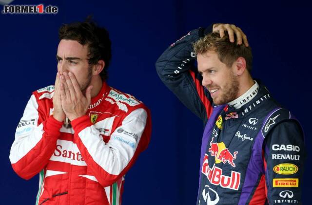 Foto zur News: Die Frage der Fragen (?): Alonso oder Vettel, wer ist der bessere Formel-1-Pilot?