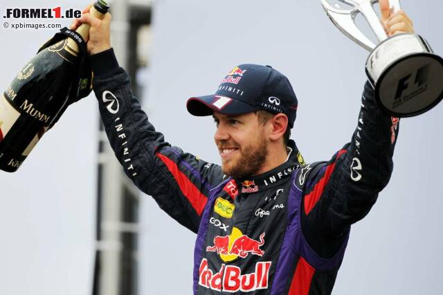 Foto zur News: Sebastian Vettel eilt derzeit von Rekord zu Rekord, doch in der statistischen Rangliste von Technikexperte Gary Anderson steht der Heppenheimer nicht an der Spitze...