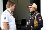 Foto zur News: Aki Hintsa und Heikki Kovalainen (Lotus)