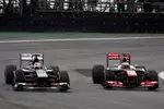 Gallerie: Nico Hülkenberg (Sauber) und Jenson Button (McLaren)