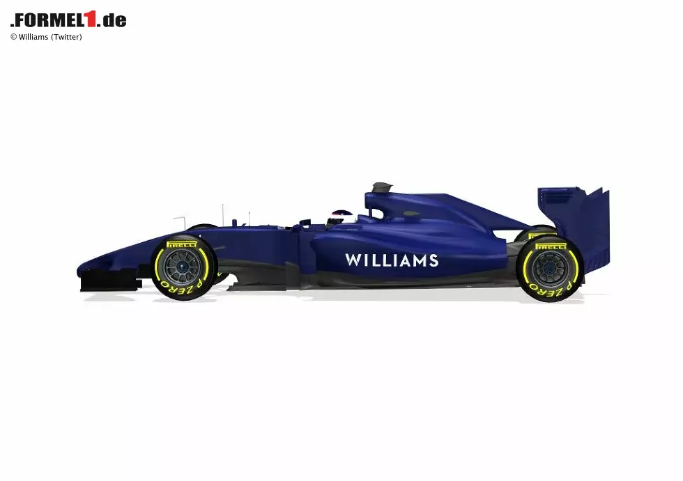 Foto zur News: Illustration des Williams-Mercedes FW36