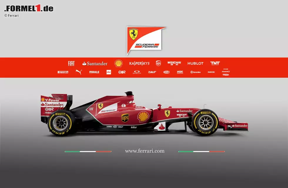 Foto zur News: Ferrari F14 T