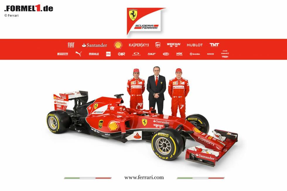Foto zur News: Ferrari F14 T