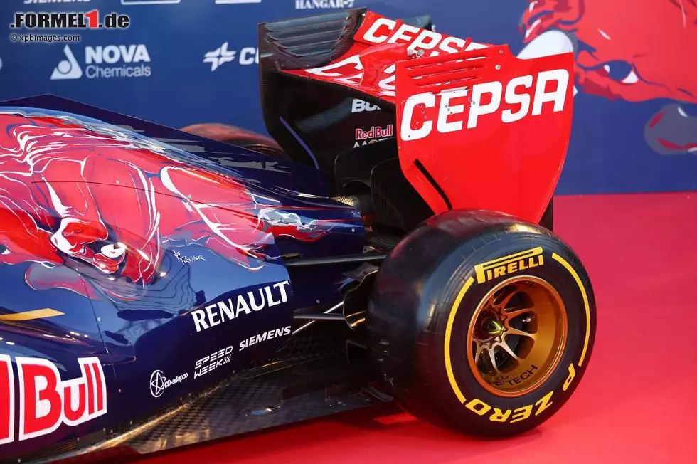 Foto zur News: Hinterachse des Toro-Rosso-Renault STR9