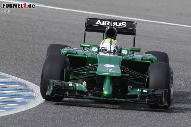 Foto zur News: Der neue Caterham verfügt über eine einzigartige Doppelnase.