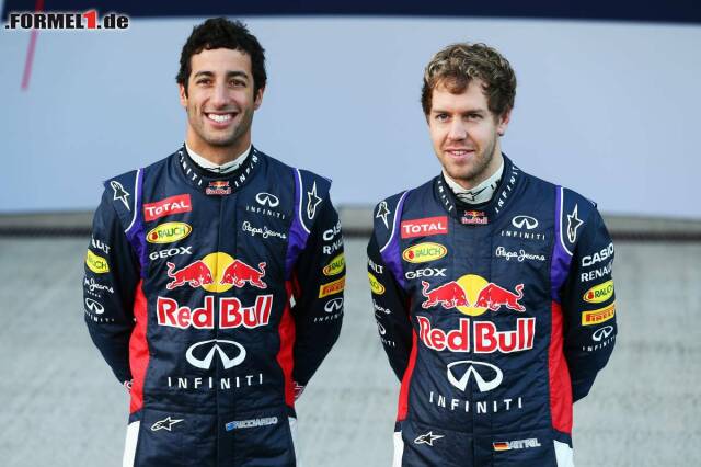 Foto zur News: Wer ist hier die 1? Zwar trägt Sebastian Vettel die 1 des Weltmeisters auf dem Auto, doch sportlich ist er derzeit nicht mehr der unumstrittene Führer im Team. In seinen Duellen hat sich bislang aber stets der Deutsche durchgesetzt...