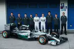 Foto zur News: Lewis Hamilton (Mercedes) und Nico Rosberg (Mercedes)