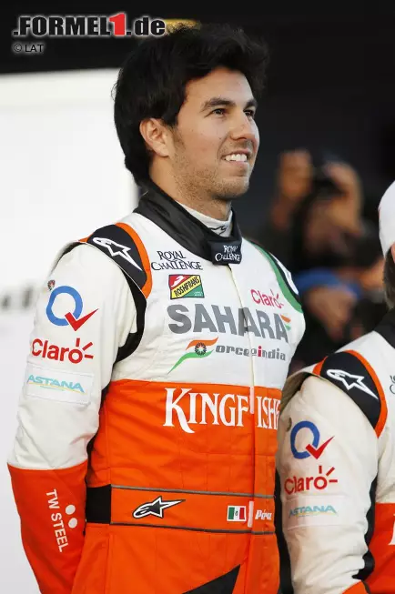 Foto zur News: Sergio Perez (Force India)