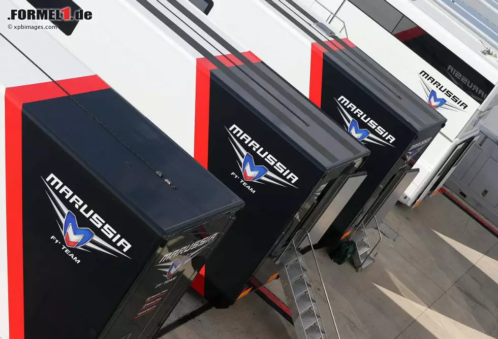 Foto zur News: Marussia-Trucks