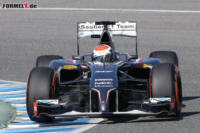 Foto zur News: So landete er mit seinem Sauber in Jerez lediglich auf dem 13. Gesamtrang.