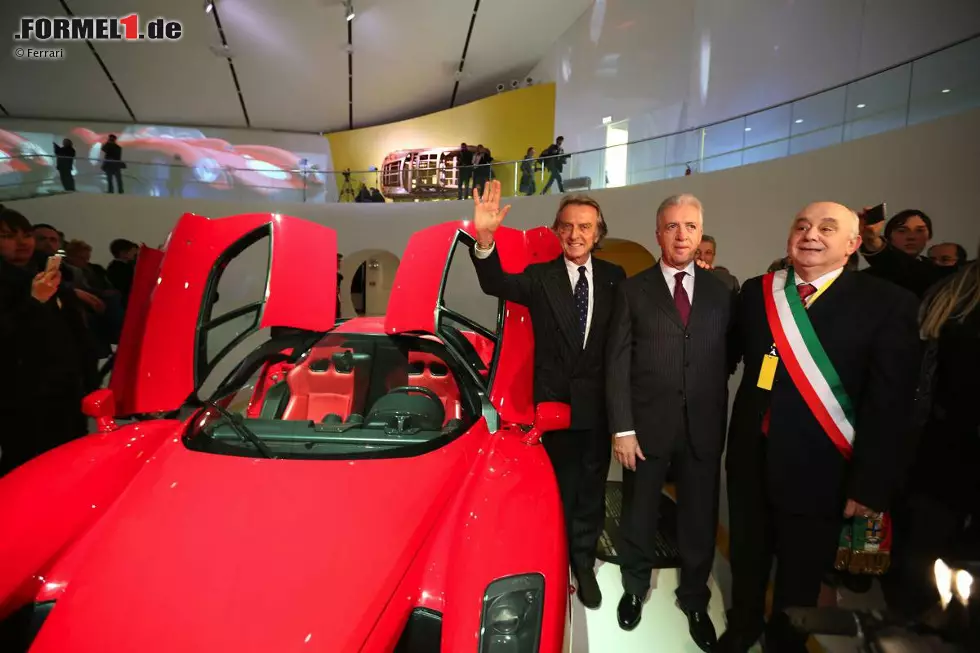 Foto zur News: Neben Luca di Montezemolo war auch Piero Ferrari, der Sohn des Firmengründers Enzo Ferrari zugegen