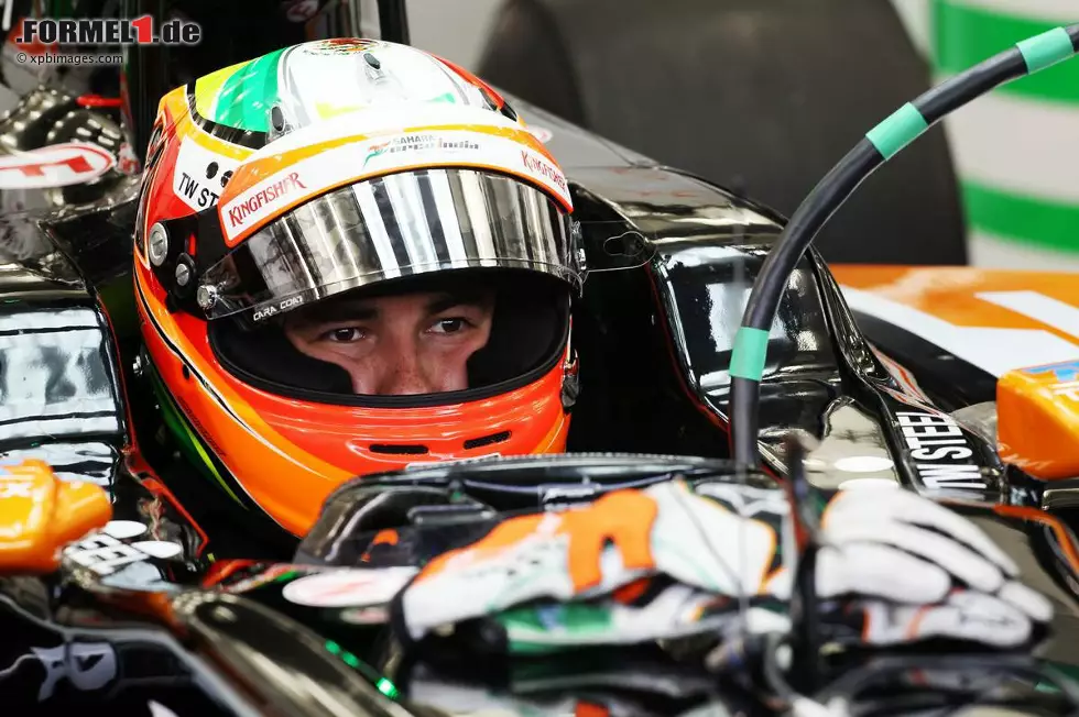 Foto zur News: Sergio Perez (Force India)