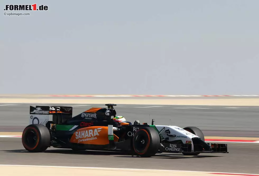 Foto zur News: Sergio Perez (Force India)