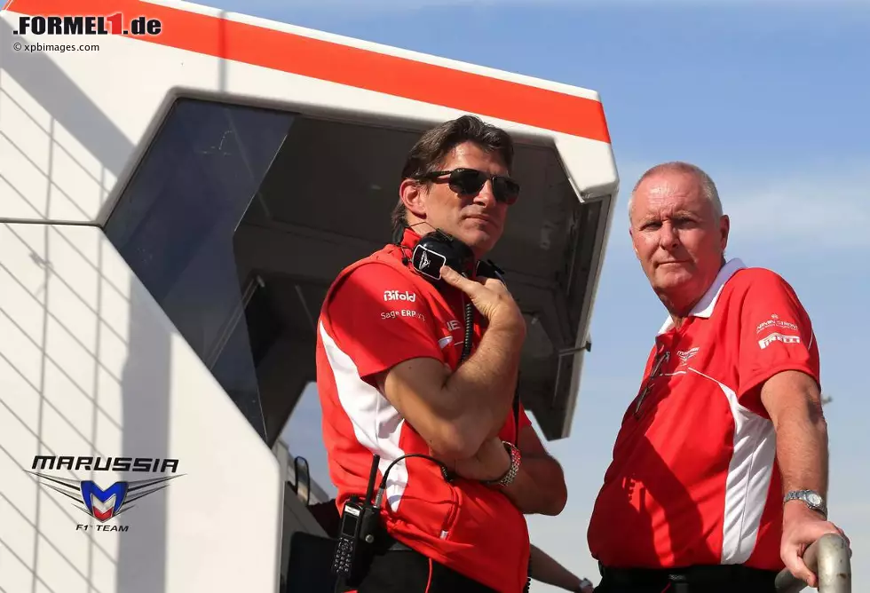 Foto zur News: Graeme Lowdon und John Booth (Marussia)