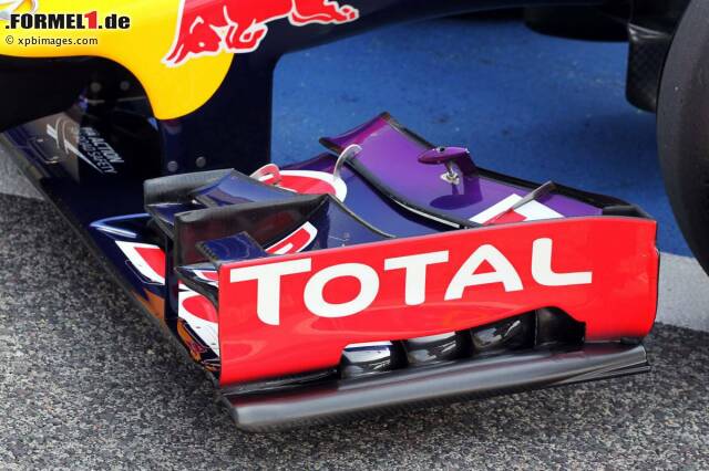 Foto zur News: Frontflügel des Red Bull RB10