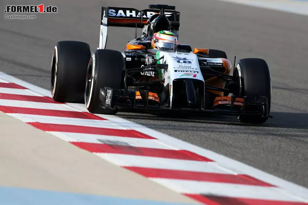 Foto zur News: Sergio Perez (Force India)