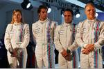 Foto zur News: Susie Wolff, Felipe Nasr, Felipe Massa und Valtteri Bottas (Williams)