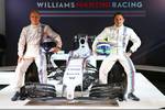 Foto zur News: Valtteri Bottas und Felipe Massa (Williams)