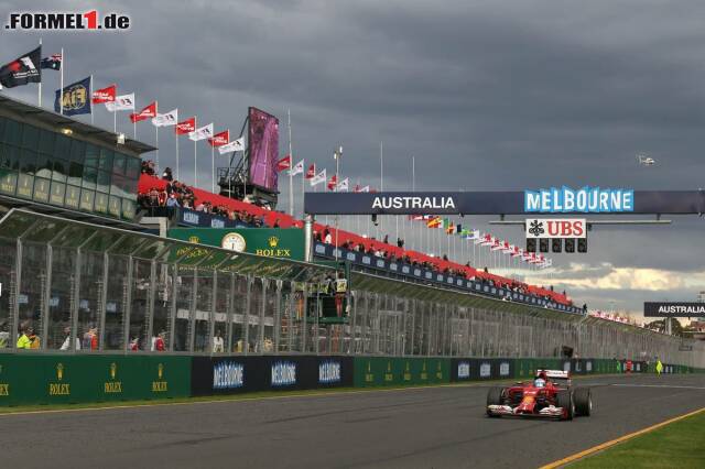 Foto zur News: Am Ende belegte Fernando Alonso den fünften und Kimi Räikkönen den achten Rang.
