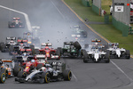 Foto zur News: Kamui Kobayashi (Caterham) und Felipe Massa (Williams)