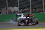 Foto zur News: Daniil Kwjat (Toro Rosso) und Valtteri Bottas (Williams)