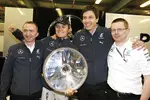 Gallerie: Paddy Lowe, Nico Rosberg (Mercedes), Toto Wolff und Andy Cowell