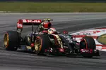 Foto zur News: Pastor Maldonado (Lotus) kam auch in Malaysia im ersten Training nicht sehr weit